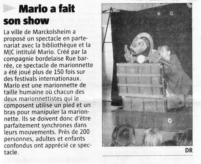 article Marckolsheim